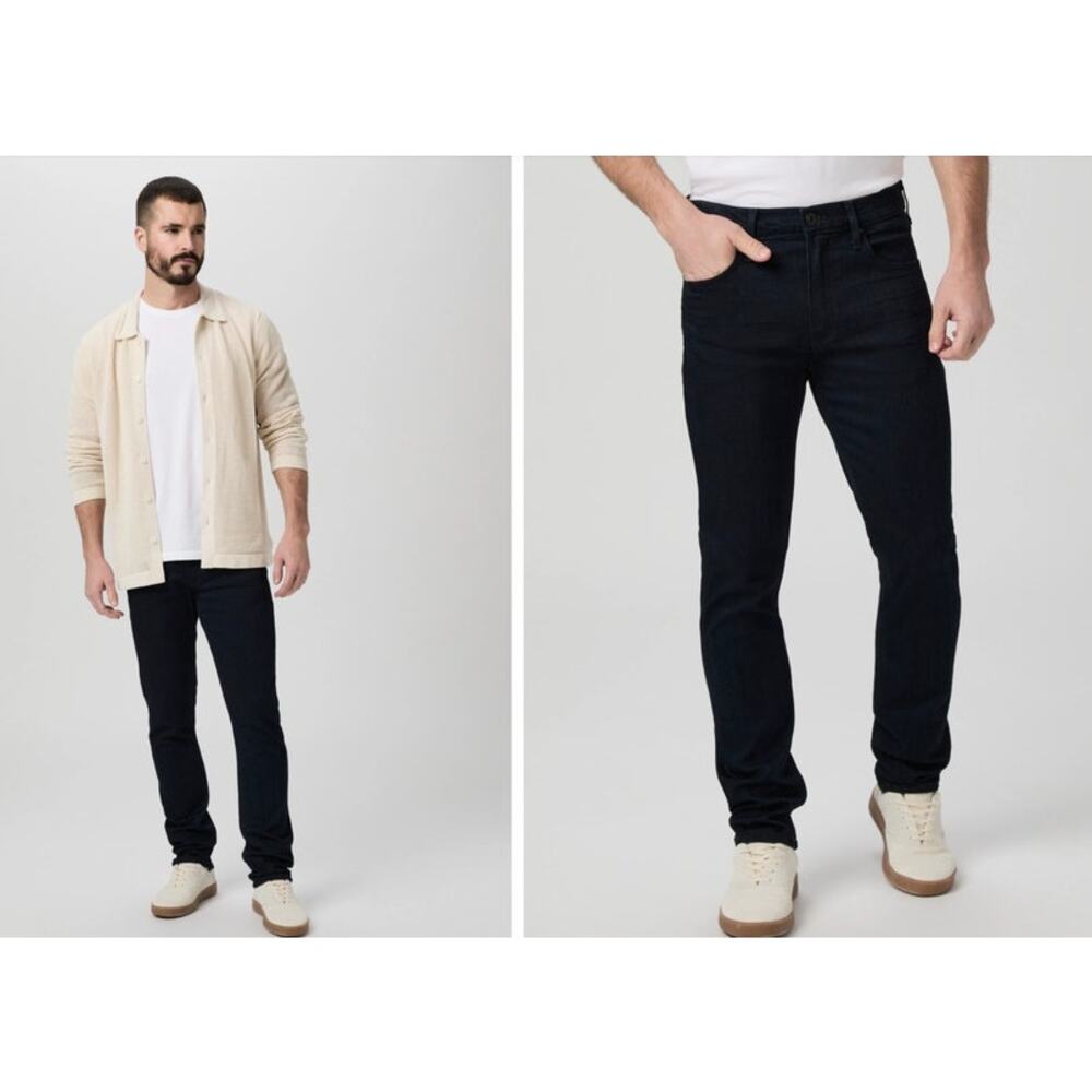 PAIGE Mens Transcend Lennox 34" Slim Jean Size 36 Extra Long Inseam